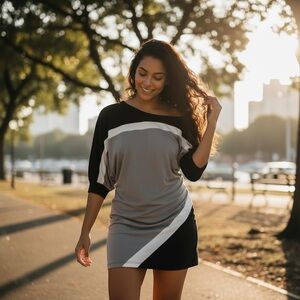 Dulce Carola Cold Shoulder Top or Dress